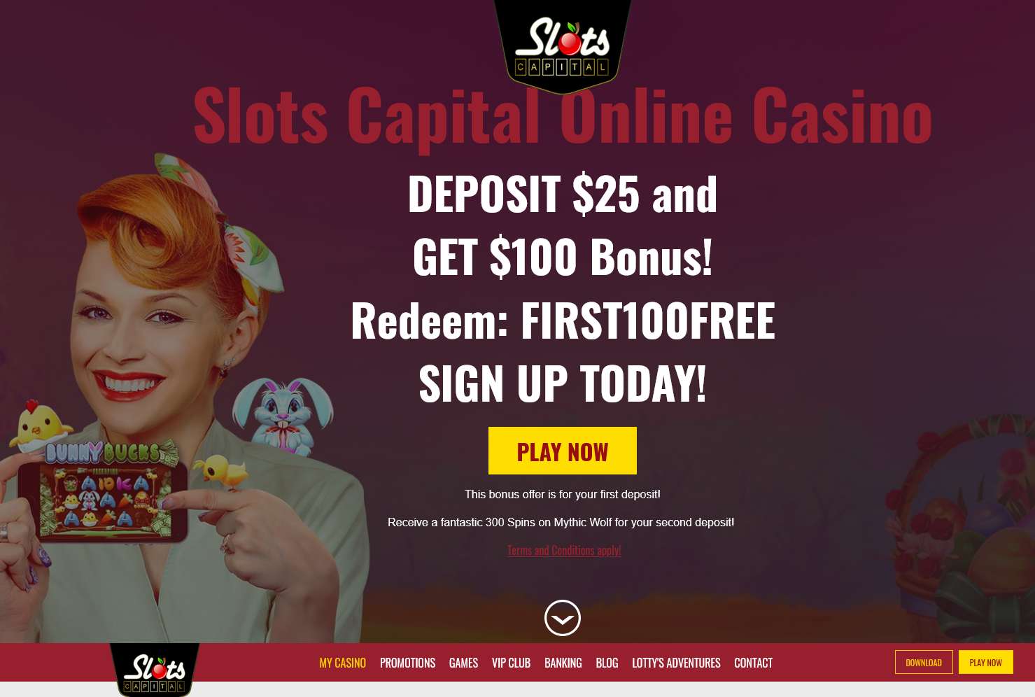 Slots
                                Capital USD